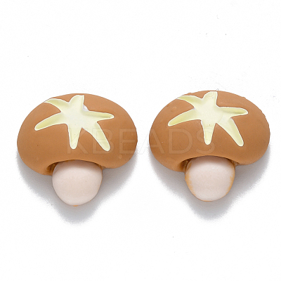 Autumn Theme Resin Cabochons CRES-N022-47-1