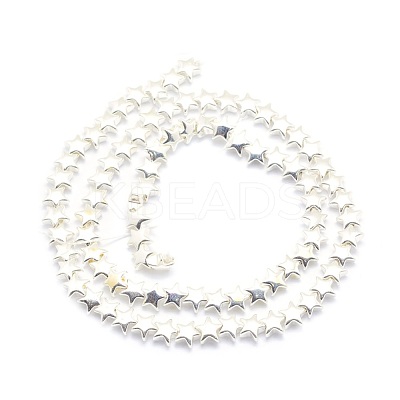 Electroplate Non-magnetic Synthetic Hematite Beads Strands G-L485-14-S-1