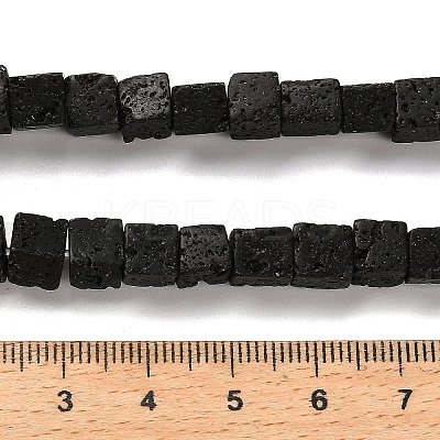 Natural Lava Rock Beads Strands G-G175-E15-01-1