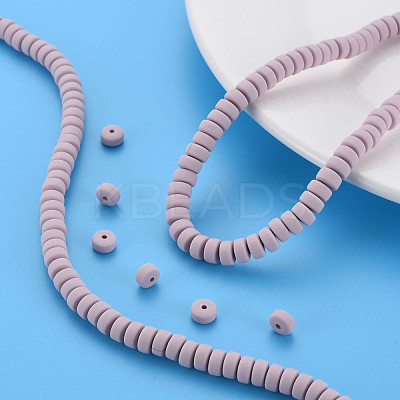 Handmade Polymer Clay Beads Strands CLAY-N008-49-1
