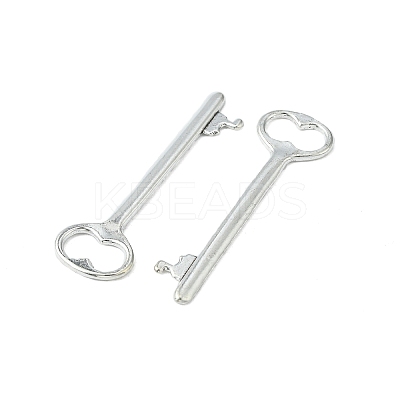 Tibetan Style Zinc Alloy Key Big Pendants EA11911Y-1