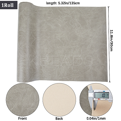 Rectangle PU Leather Fabric AJEW-WH0089-52A-04-1