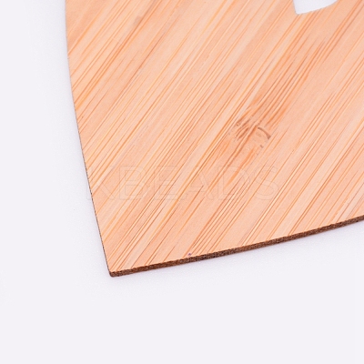 Unfinished Wooden Pieces for Big Pendants AJEW-WH0129-31-1