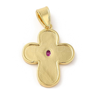 Eco-Friendly Brass Pendants KK-M246-02G-1