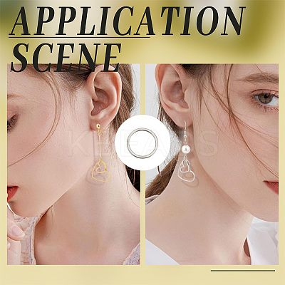 DIY 304 Stainless Steel Geometry Dangle Earrings Making Kit DIY-DR0001-36-1