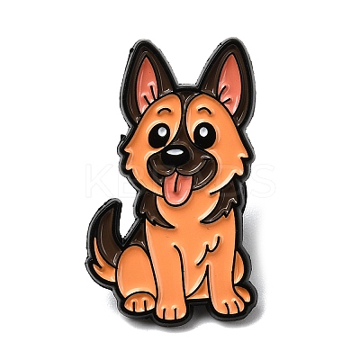 German Shepherd Enamel Pins JEWB-I055-04EB-07-1