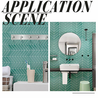 3D PET Self-Adhesive Waterproof Arrow Pattern Wall Sign Stickers DIY-WH0308-145-1