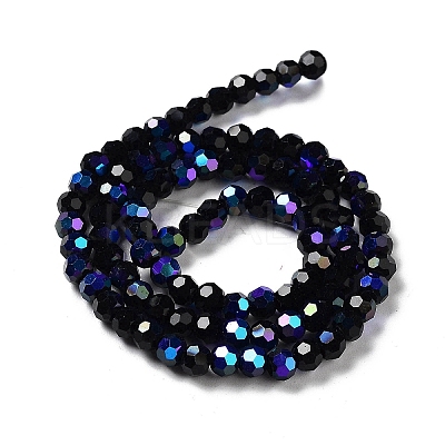 Opaque Glass Beads Strands LS-EGLA-A035-P4mm-L18-1