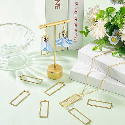 20Pcs Brass Pendants FIND-BC0004-49-1