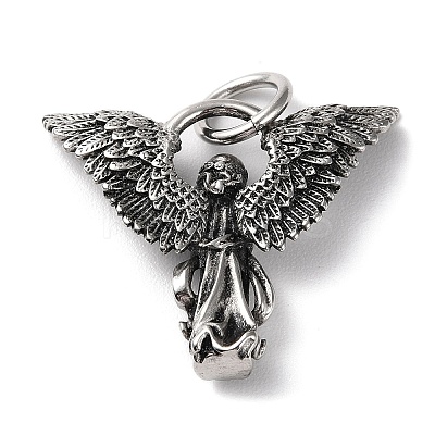 Ion Plating(IP) 304 Stainless Steel Pendants STAS-D067-01AS-1