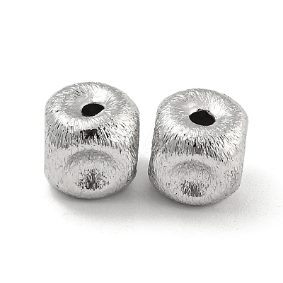 Brass Textured Beads KK-P258-04B-P-1