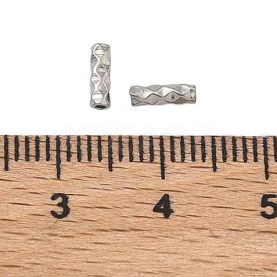 304 Stainless Steel Tube Beads STAS-Z192-07P-02-1