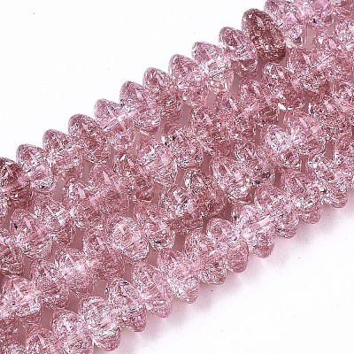 Crackle Glass Beads GLAA-S192-004C-1