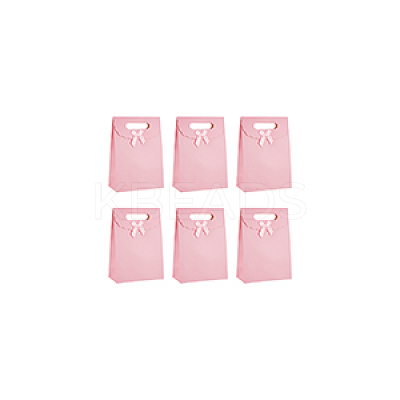 Rectangle Paper Gift Bags CARB-WH0017-14B-01-1