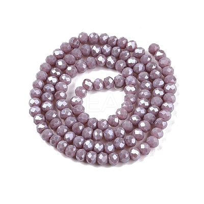 Electroplate Glass Beads Strands LS-EGLA-A044-P4mm-A13-1