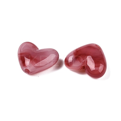 Imitation Gemstone Acrylic Beads X-OACR-U005-07D-1