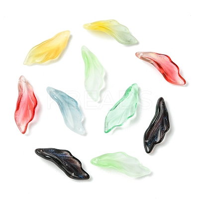 100Pcs Transparent Glass Pendants GLAA-CJ0002-63-1