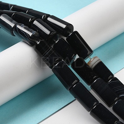 Natural Agate Beads Strands G-H295-E01-1