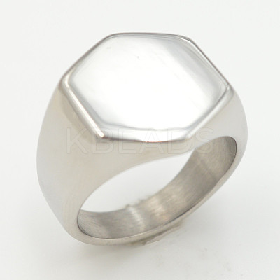 304 Stainless Steel Finger Rings FS-WG5F41B-24-1