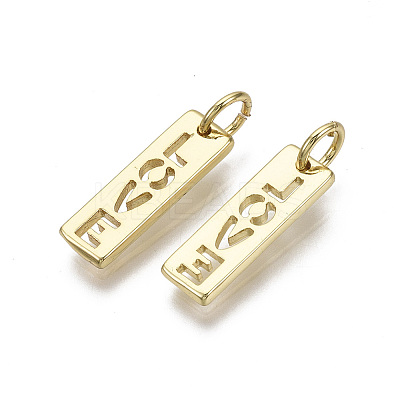 Brass Pendants LS-KK-R133-049G-NF-1
