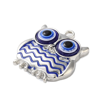 Glitter Zinc Alloy Enamel Pendants LS-ENAM-Z011-03P-1