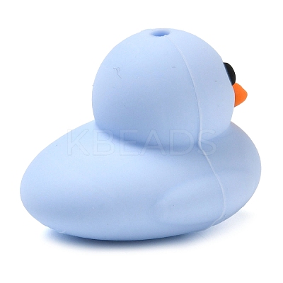 Duck Food Grade Silicone Focal Beads SIL-Q030-05D-1