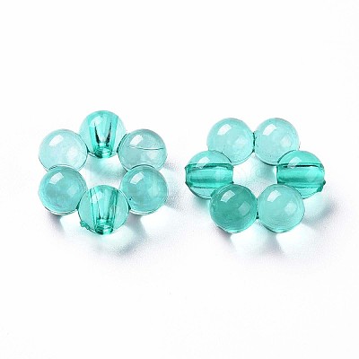 Transparent Acrylic Bead Frames LS-TACR-S153-01A-68-1
