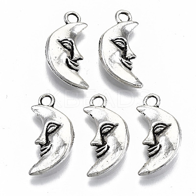 Tibetan Style Alloy Pendants TIBEP-N009-041-RS-1