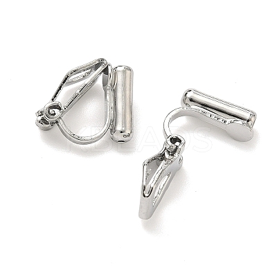 Brass Clip-on Earring Findings KK-A281-30P-1