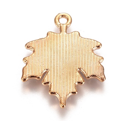 Autumn Theme Zinc Alloy Pendants ENAM-I023-06KCG-01-1