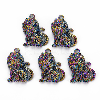 Alloy Pendant Rhinestone Settings PALLOY-S180-081-NR-1