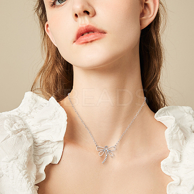 100Pcs Dragonfly Tibetan Style Alloy Pendants TIBEP-SC0003-46-1