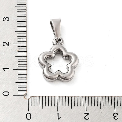 Non-Tarnish 304 Stainless Steel Pendants STAS-I127-069P-B-1