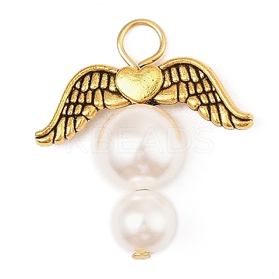 Shell Pearl Pendants PALLOY-JF02942-1