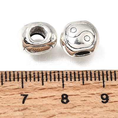 Tibetan Style Alloy Beads AL-CBA3B63-13AS-1