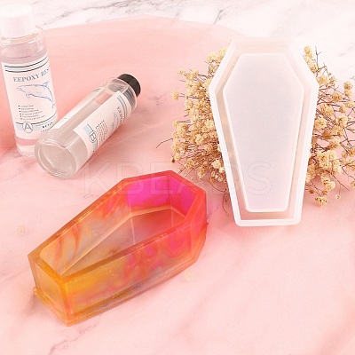 Coffin Storage Box Silicone Molds Kit DIY-F118-01-1