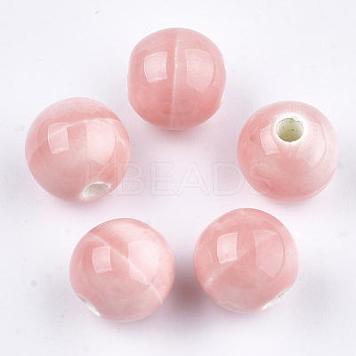 Handmade Porcelain Beads PORC-S499-01B-08-1