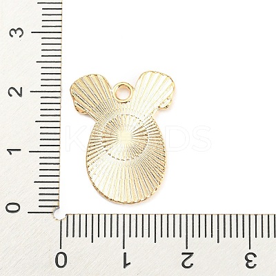 Easter Alloy Enamel Pendants ENAM-P251-A01-KCG04-1