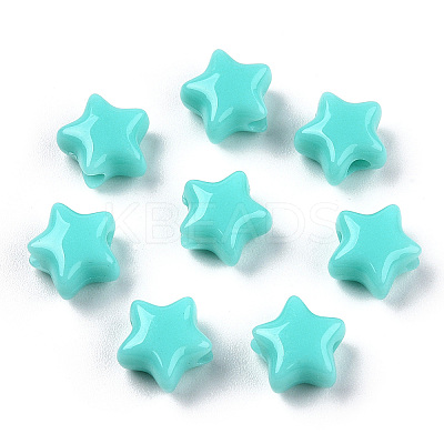 Opaque Acrylic Beads MACR-T047-01-20-1