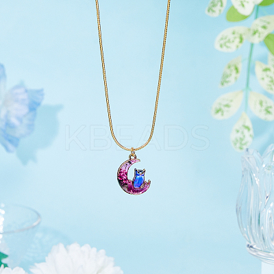 54Pcs 9 Styles Alloy Printed Pendants FIND-DC0003-77-1