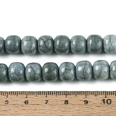 Ombre Effect Dyed Glass Beads Strands GLAA-N067-01A-15-1