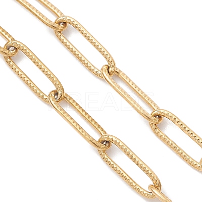 4MM 304 Stainless Steel Paperclip Chain Bracelet Making AJEW-JB01431-1