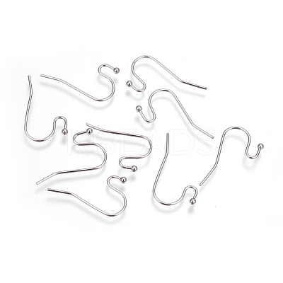 Tarnish Resistant 304 Stainless Steel Earring Hooks X-STAS-P227-33P-1