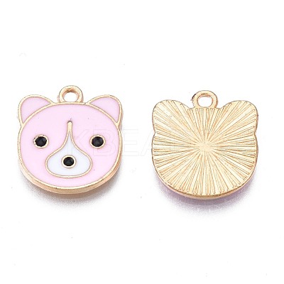 Alloy Enamel Pendants ENAM-N054-75E-1