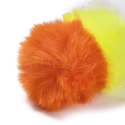 Cute Plush Cloth Worm Doll Pendant Keychains LS-KEYC-P014-B06-1