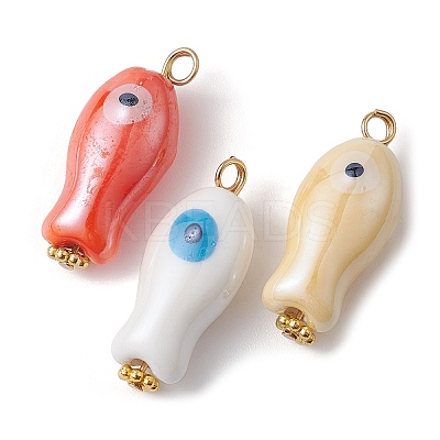 Handmade Porcelain Pendants X-PALLOY-JF02166-1