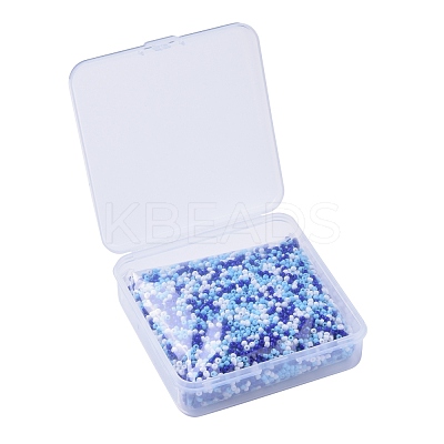 6500Pcs 300G 3 Colors Glass Seed Beads SEED-LS0001-03-1