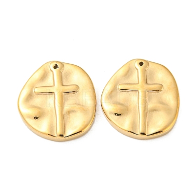 304 Stainless Steel Pendants STAS-L022-193G-1