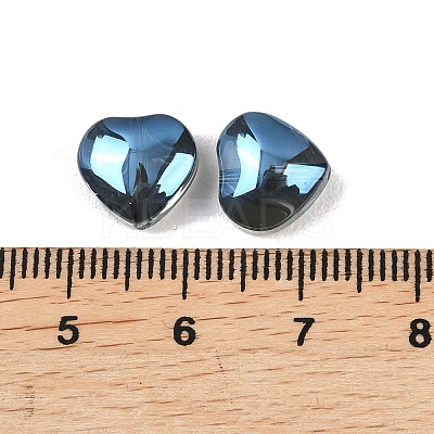 Electroplate Glass Bead LS-EGLA-H102-08W-1