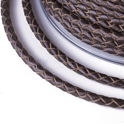 Braided Cowhide Cord WL-I004-4mm-13-1